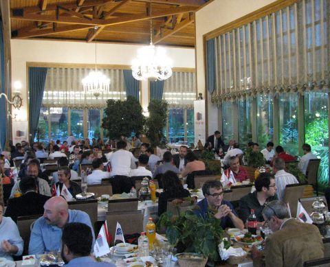Nous avons organisé notre repas d’Iftar traditionnel à Ankara