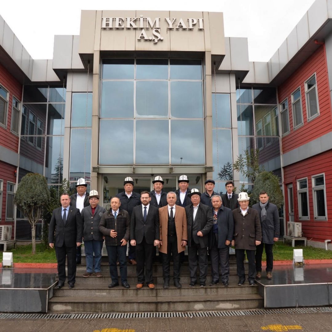 La délégation de l’État du Kirghizistan a visité la 2ème zone industrielle organisée de Sakarya